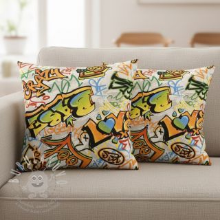 Dekorační látka premium Graffiti street art