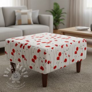 Dekorační látka premium Poppy field