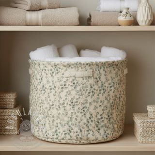 Dekorační látka Linenlook Little eucalyptus