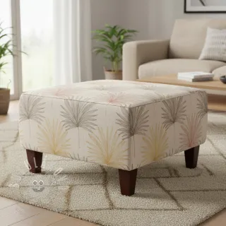 Dekorační látka Luxury palm metallic premium