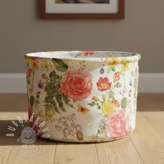 Dekorační látka s teflonovou úpravou ROSE GARDEN