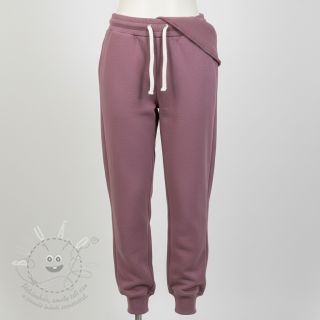 Teplákovina počesaná faded blueberry