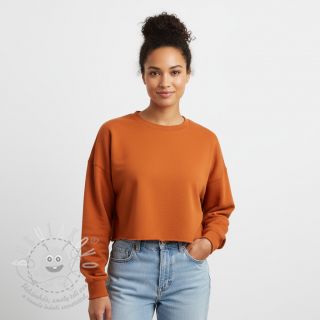 Teplákovina počesaná brick