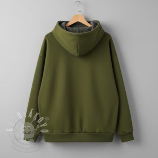 Teplákovina počesaná dark army