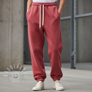 Teplákovina spiced coral ORGANIC