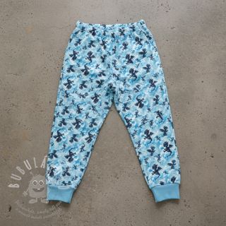 Teplákovina počesaná JOGGING Dragons design C digital print