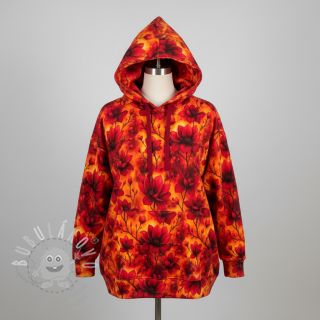 Teplákovina Flower galaxy design A digital print