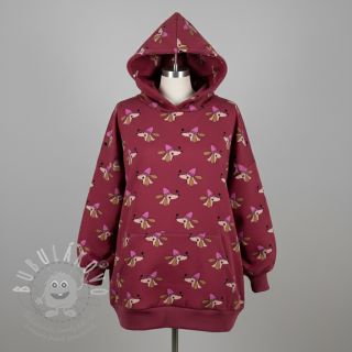 Teplákovina Dogs and hearts red