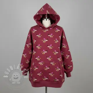 Teplákovina Dogs and hearts red