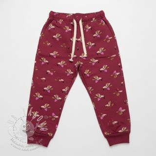 Teplákovina Dogs and hearts red