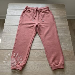 Teplákovina počesaná JOGGING henna melange