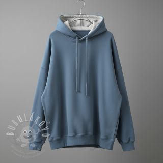 Teplákovina počesaná JOGGING blue