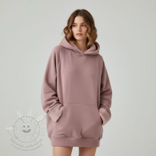 Teplákovina počesaná JOGGING mauve