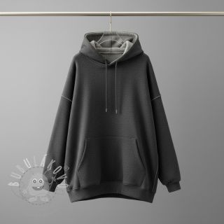 Teplákovina počesaná JOGGING grey melange