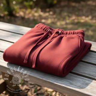 Teplákovina počesaná JOGGING berry