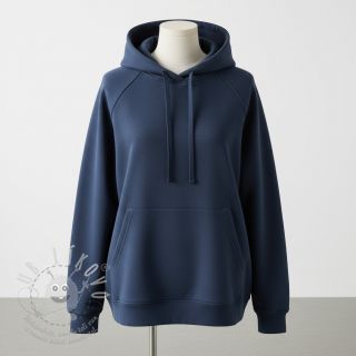 Teplákovina počesaná JOGGING navy