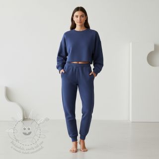 Teplákovina počesaná JOGGING jeans
