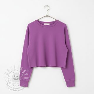 Teplákovina počesaná JOGGING light violet