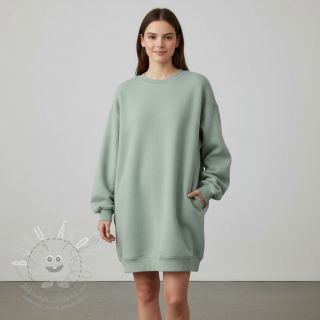 Teplákovina počesaná JOGGING old green