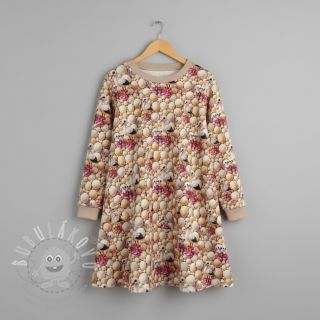 Teplákovina Cutie pies design C digital print