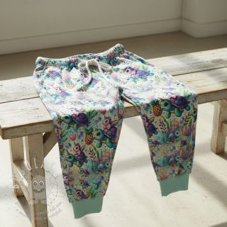 Teplákovina Pretty unicorns design C digital print