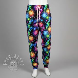 Teplákovina Fire works design C digital print