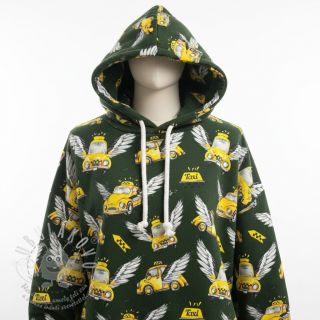 Teplákovina Retro design A digital print