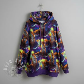 Teplákovina Fantasy planets digital print