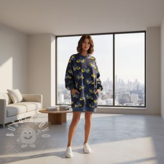 Teplákovina Cool lobsters blue