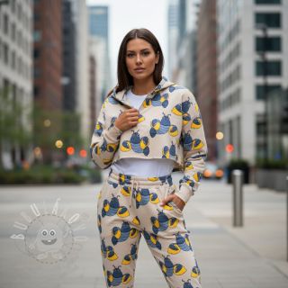 Teplákovina Cool lobsters blue