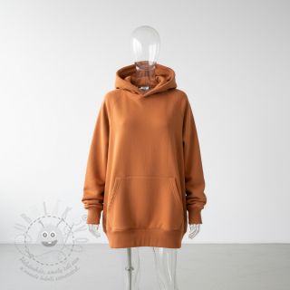 Teplákovina počesaná JOGGING salmon