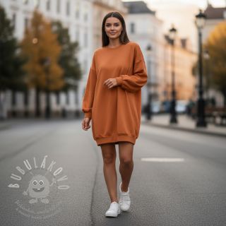 Teplákovina počesaná JOGGING salmon