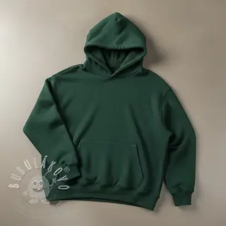 Teplákovina počesaná JOGGING dark green