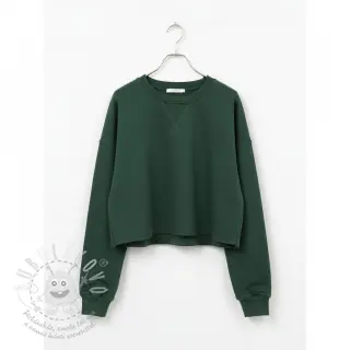Teplákovina počesaná JOGGING dark green