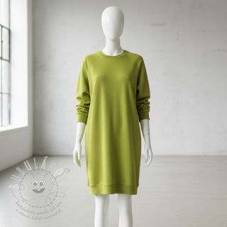 Teplákovina počesaná JOGGING olive