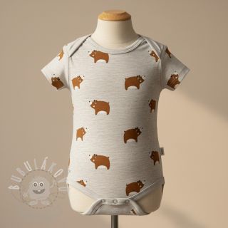 Úplet Bears light sand melange