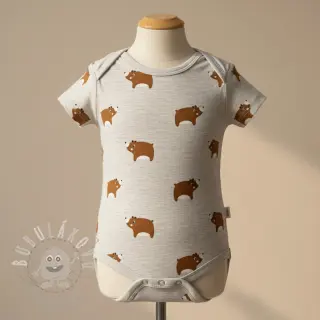 Úplet Bears light sand melange