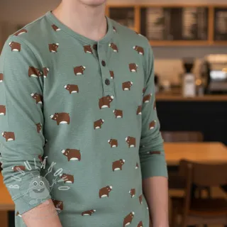 Úplet Bears dark mint melange