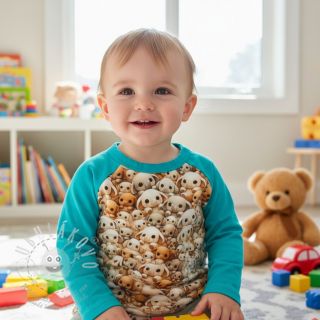 Úplet Sweet Ollie design C digital print