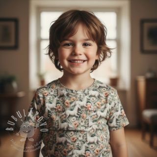 Úplet Pretty Horses design B digital print