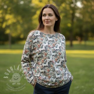 Úplet Pretty Horses design B digital print