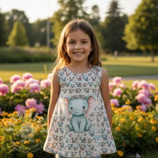 Úplet Mini animals design B digital print