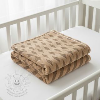 Umělá kožešina TEDDY brown