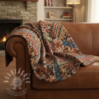 Umělá kožešina Missoni digital print