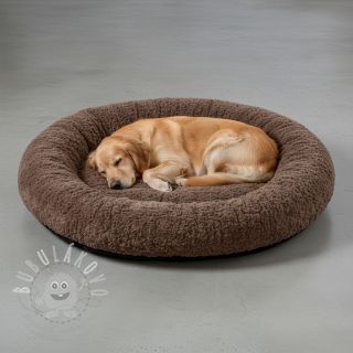 Umělá kožešina Curly mocha