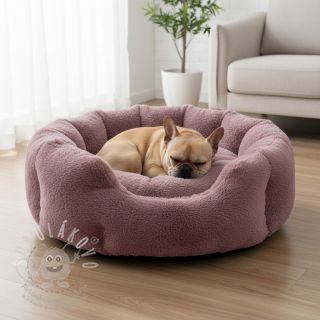 Umělá kožešina SMOOTH mauve