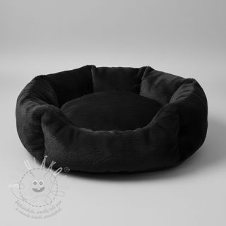 Umělá kožešina SMOOTH black