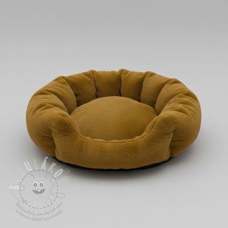 Umělá kožešina SMOOTH curry