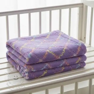 Umělá kožešina s tylem MULTI lilac