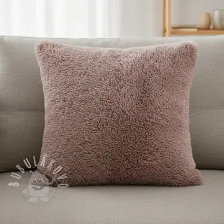 Umělá kožešina LUREX SILVER old blush